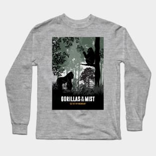 Gorillas in the Mist - Alternative Movie Poster Long Sleeve T-Shirt